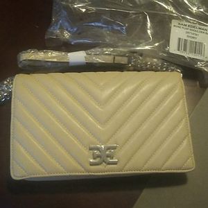 Sam edelman rose flap shoulder bag ivory